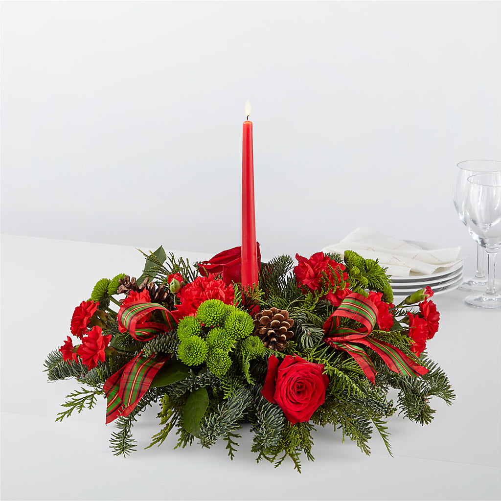 By the Candlelight Centerpiece – EUGENE'S FLOWER HOME, Springfield OR