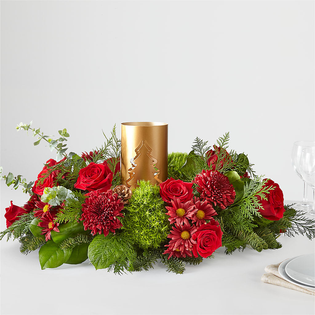 Toast the Season Centerpiece – EUGENE'S FLOWER HOME, Springfield OR