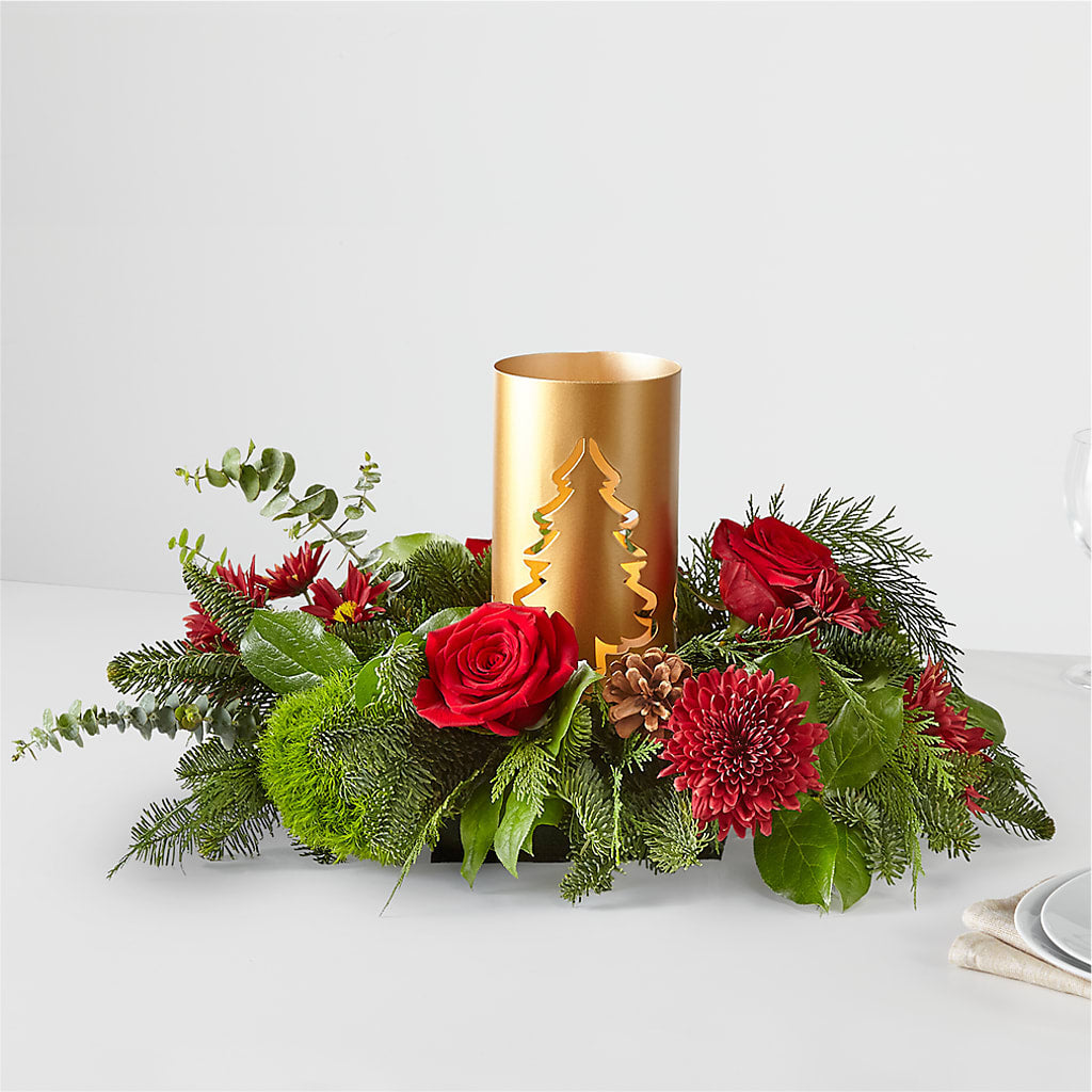 Toast the Season Centerpiece – EUGENE'S FLOWER HOME, Springfield OR