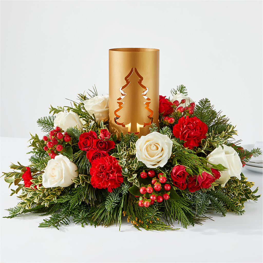 December Dreams Centerpiece – EUGENE'S FLOWER HOME, Springfield OR