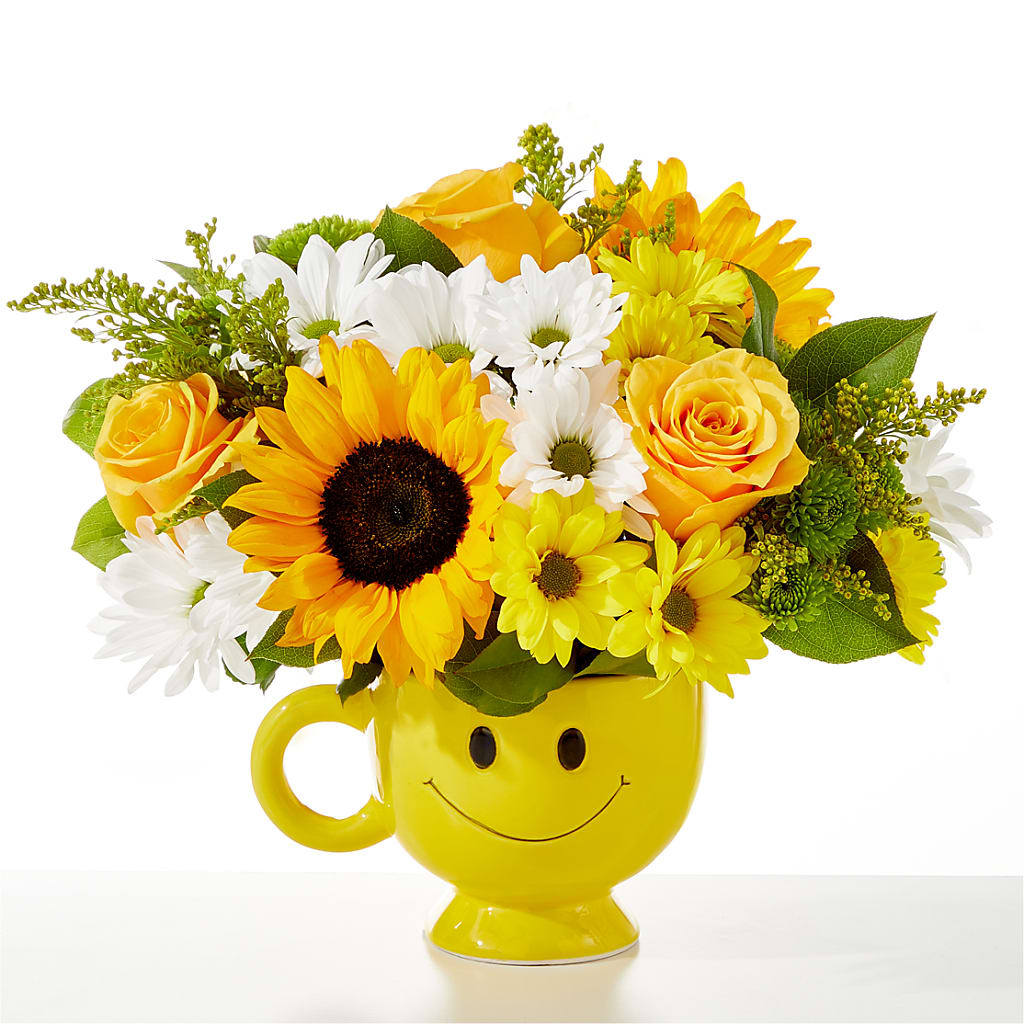 Be Happy Bouquet – EUGENE'S FLOWER HOME, Springfield OR