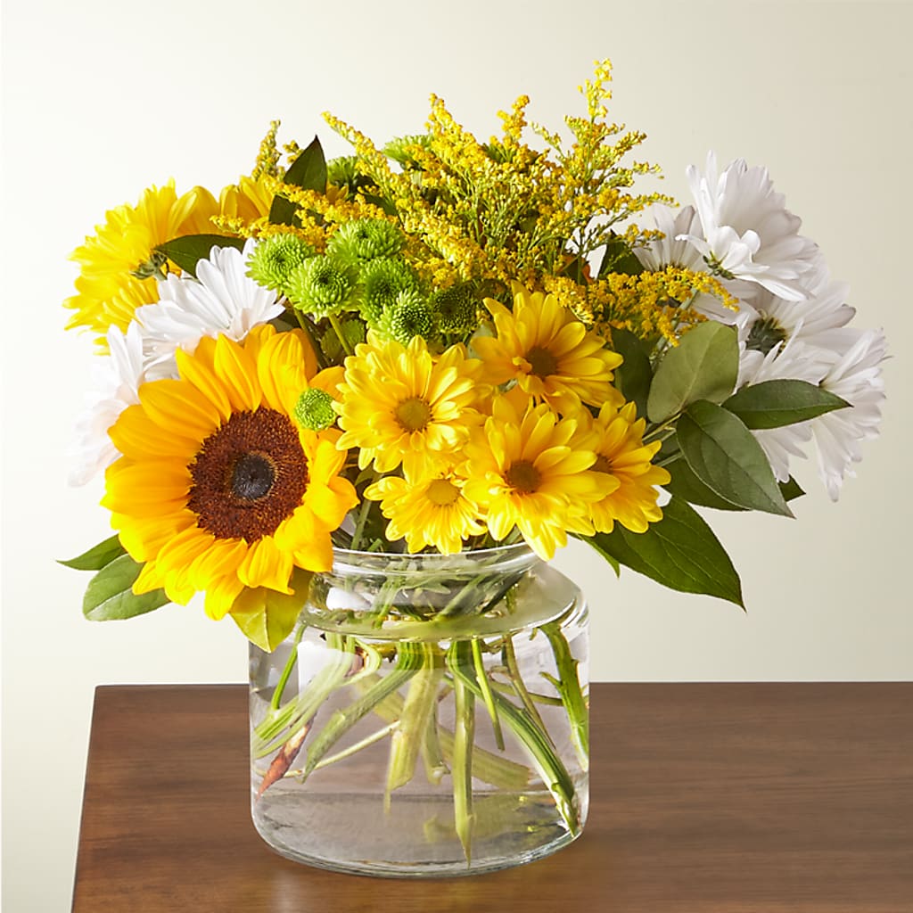 Hello Sunshine Bouquet – EUGENE'S FLOWER HOME, Springfield OR