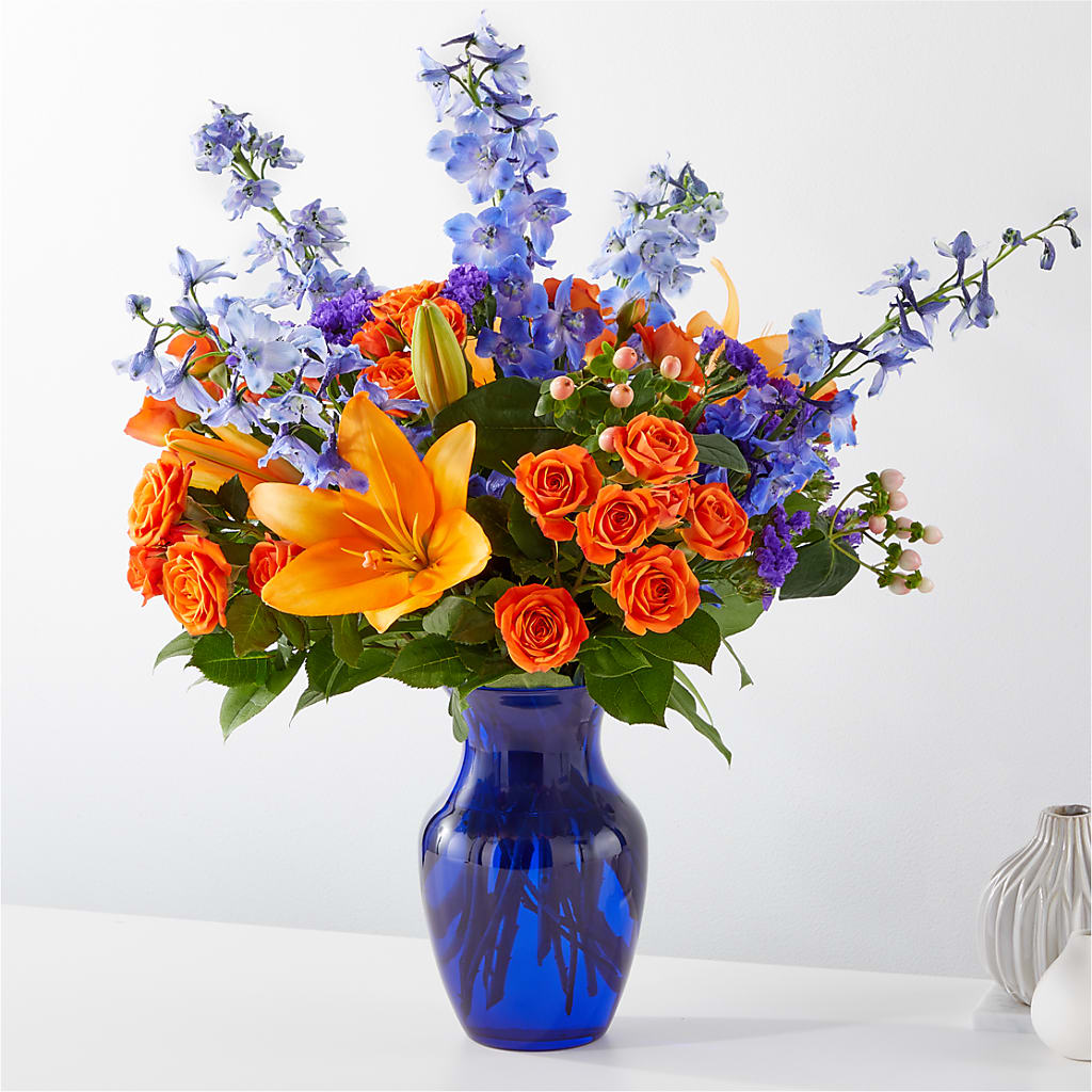 Radiant Citrus Bouquet – EUGENE'S FLOWER HOME, Springfield OR