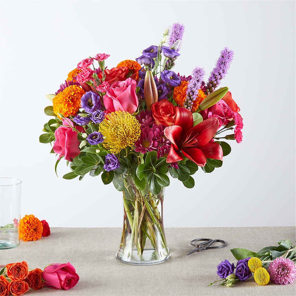 Feast of Color – A Florist Original – EUGENE'S FLOWER HOME, Springfield OR
