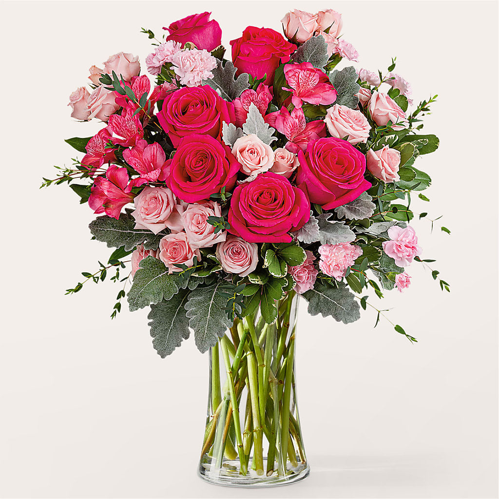 Tickled Pink Bouquet – EUGENE'S FLOWER HOME, Springfield OR