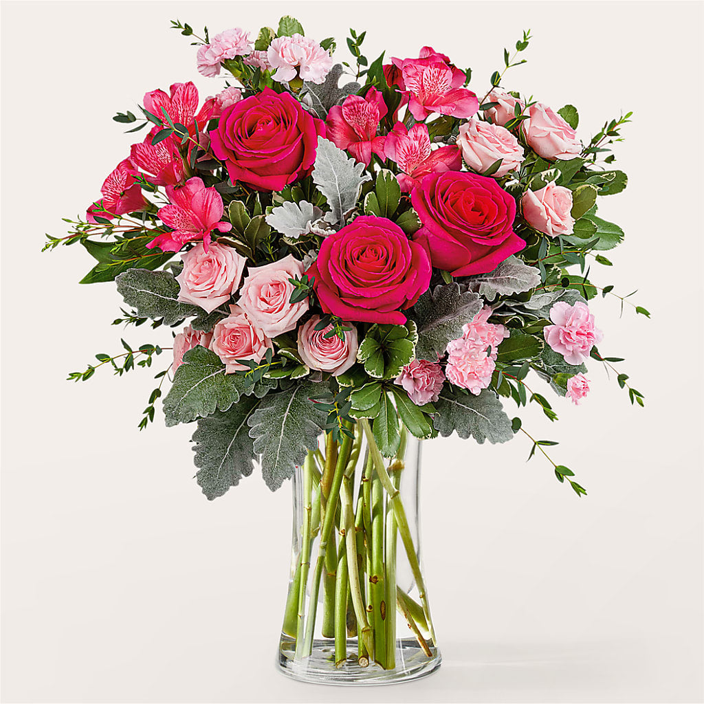 Tickled Pink Bouquet – EUGENE'S FLOWER HOME, Springfield OR