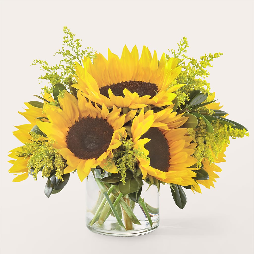 Beaming Sunflower Bouquet – EUGENE'S FLOWER HOME, Springfield OR