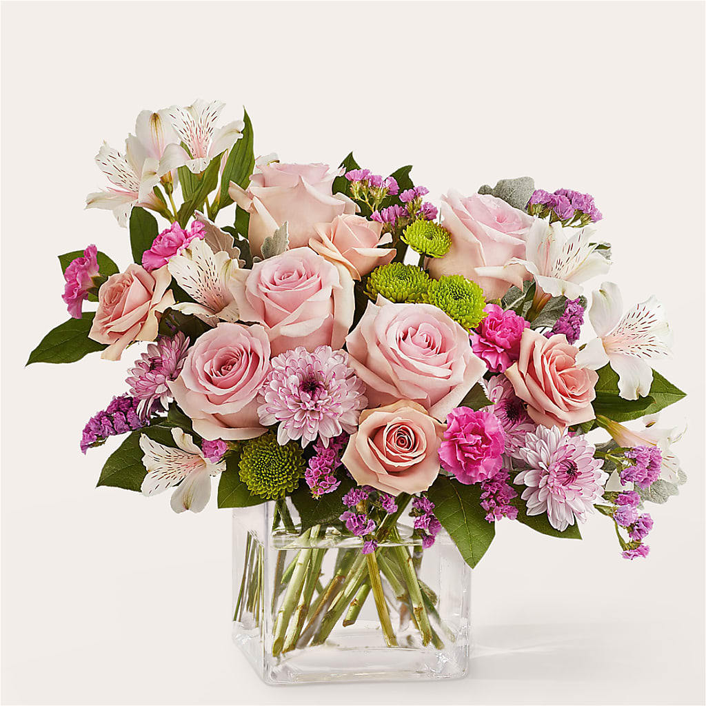 Pink Suede Bouquet – EUGENE'S FLOWER HOME, Springfield OR