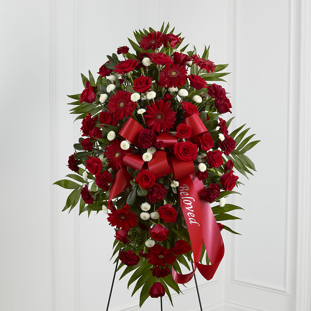 Treasured Memories Standing Spray – EUGENE'S FLOWER HOME, Springfield OR