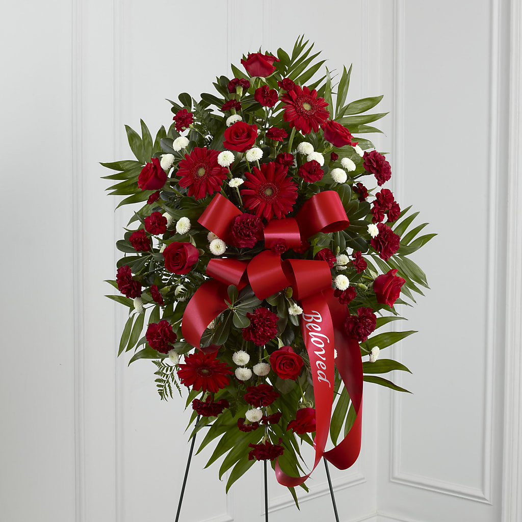 Treasured Memories Standing Spray – EUGENE'S FLOWER HOME, Springfield OR