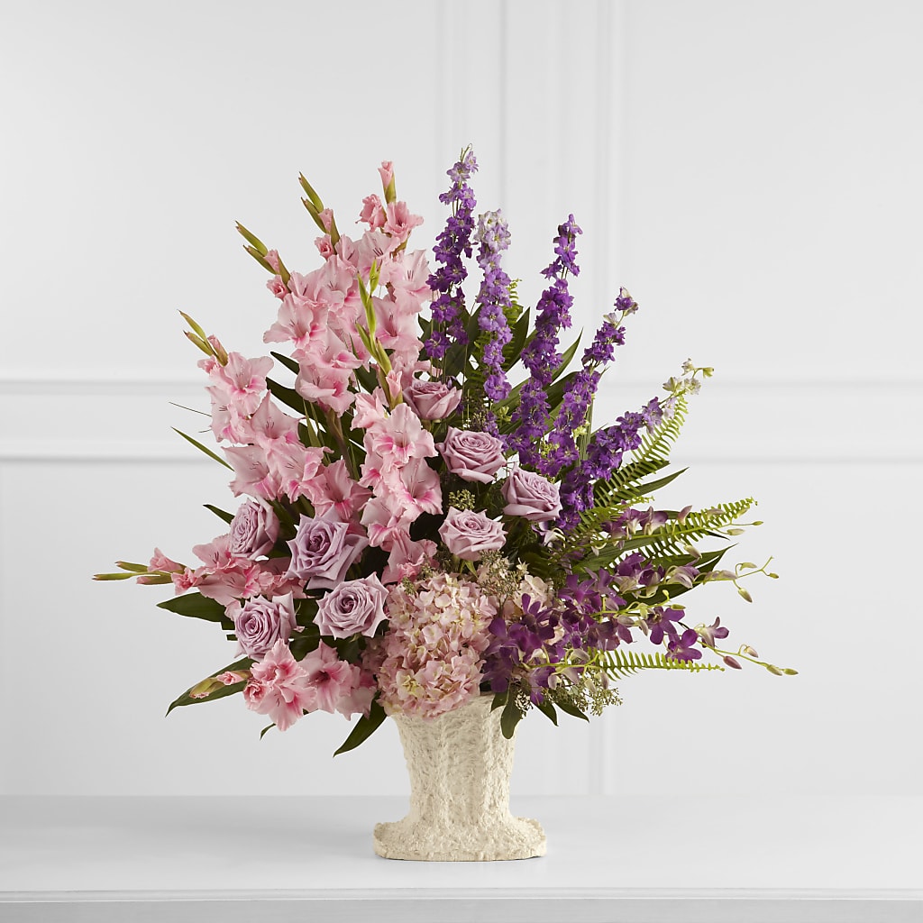 Flowing Garden Arrangement – EUGENE'S FLOWER HOME, Springfield OR