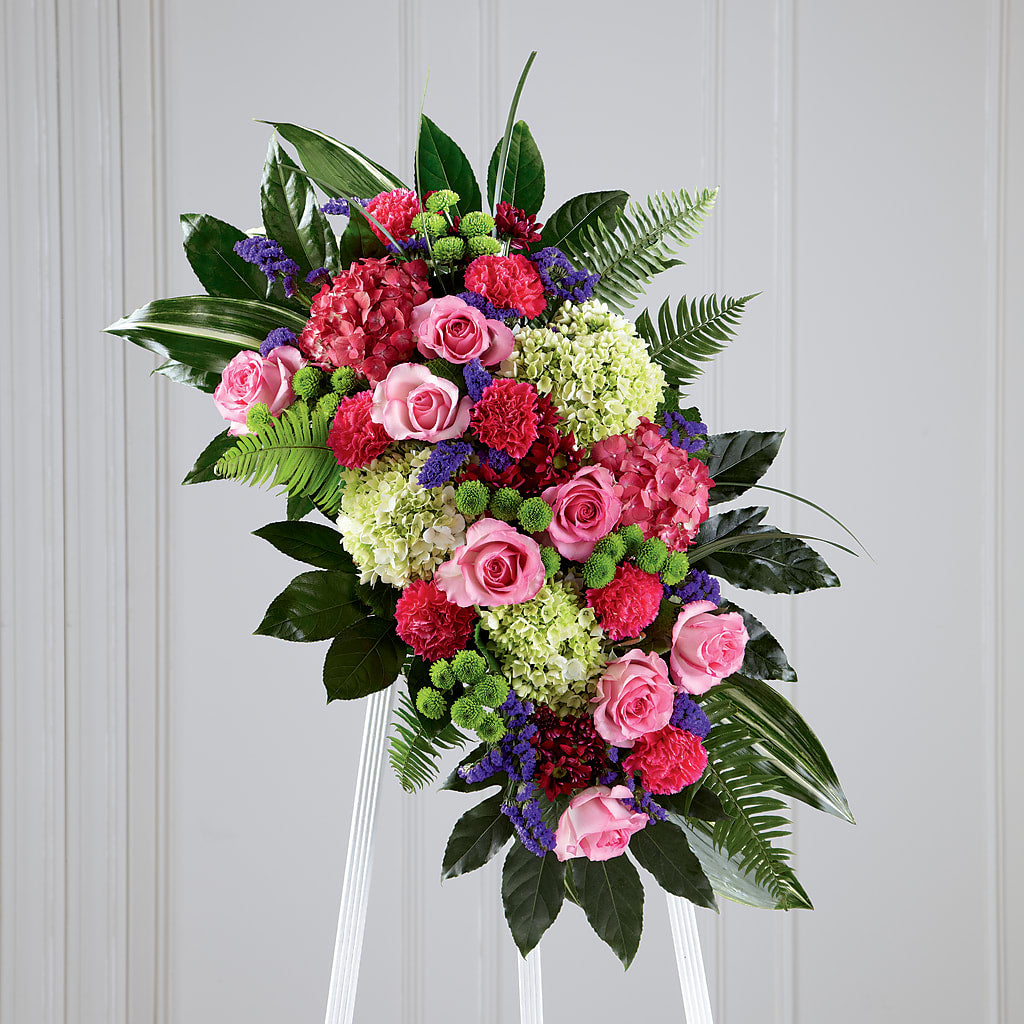 Refreshing Mix Standing Spray – EUGENE'S FLOWER HOME, Springfield OR