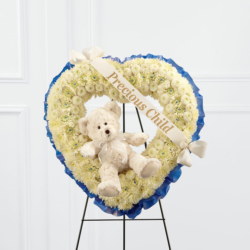 Precious Child Standing Heart – EUGENE'S FLOWER HOME, Springfield OR