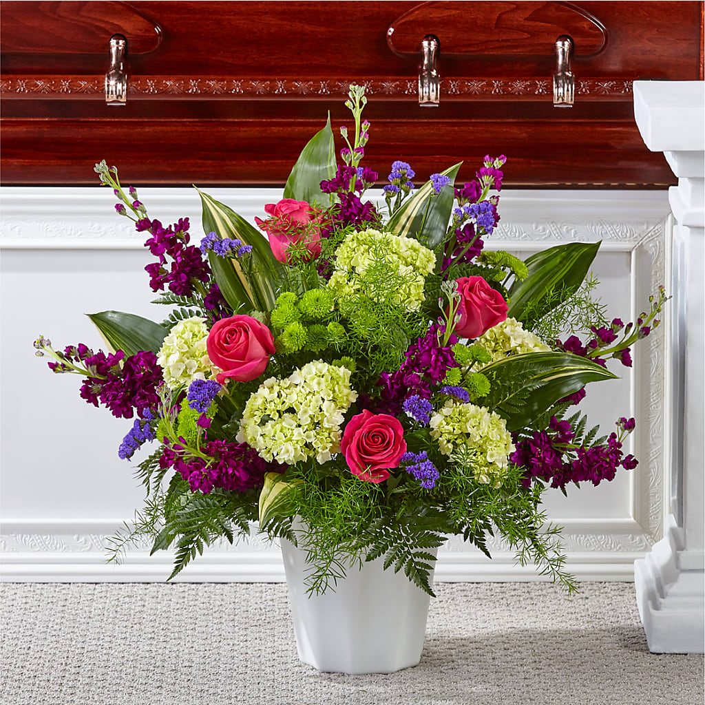 Beautiful Horizons Floor Basket – EUGENE'S FLOWER HOME, Springfield OR