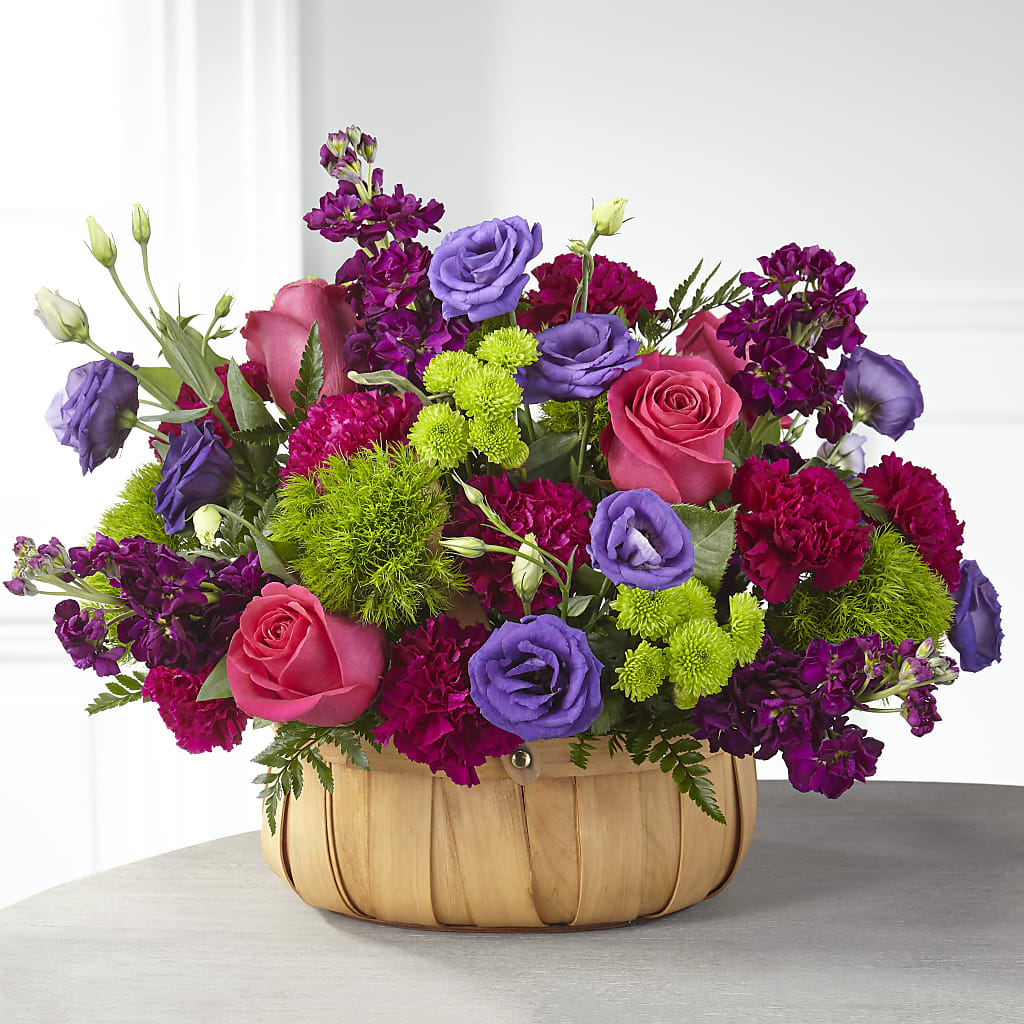 Serene Sanctuary Basket – EUGENE'S FLOWER HOME, Springfield OR