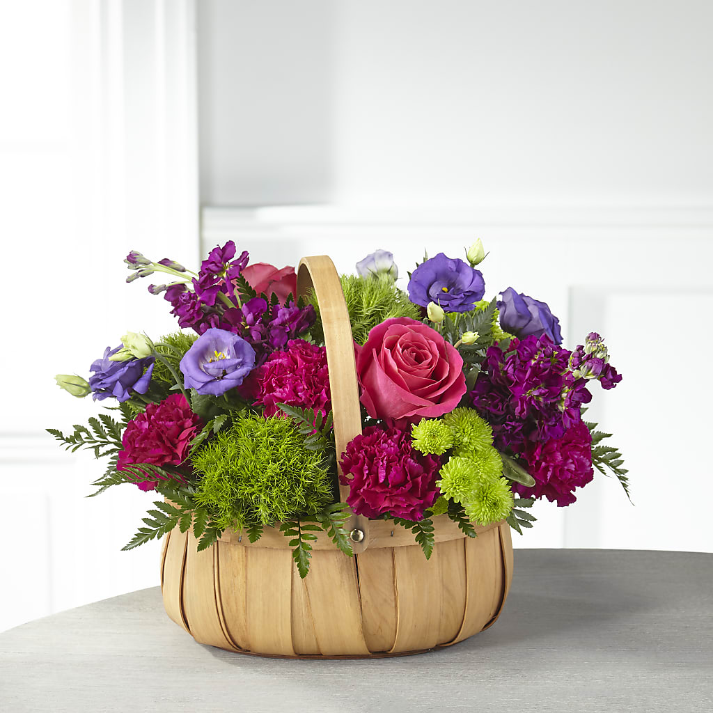 Serene Sanctuary Basket – EUGENE'S FLOWER HOME, Springfield OR