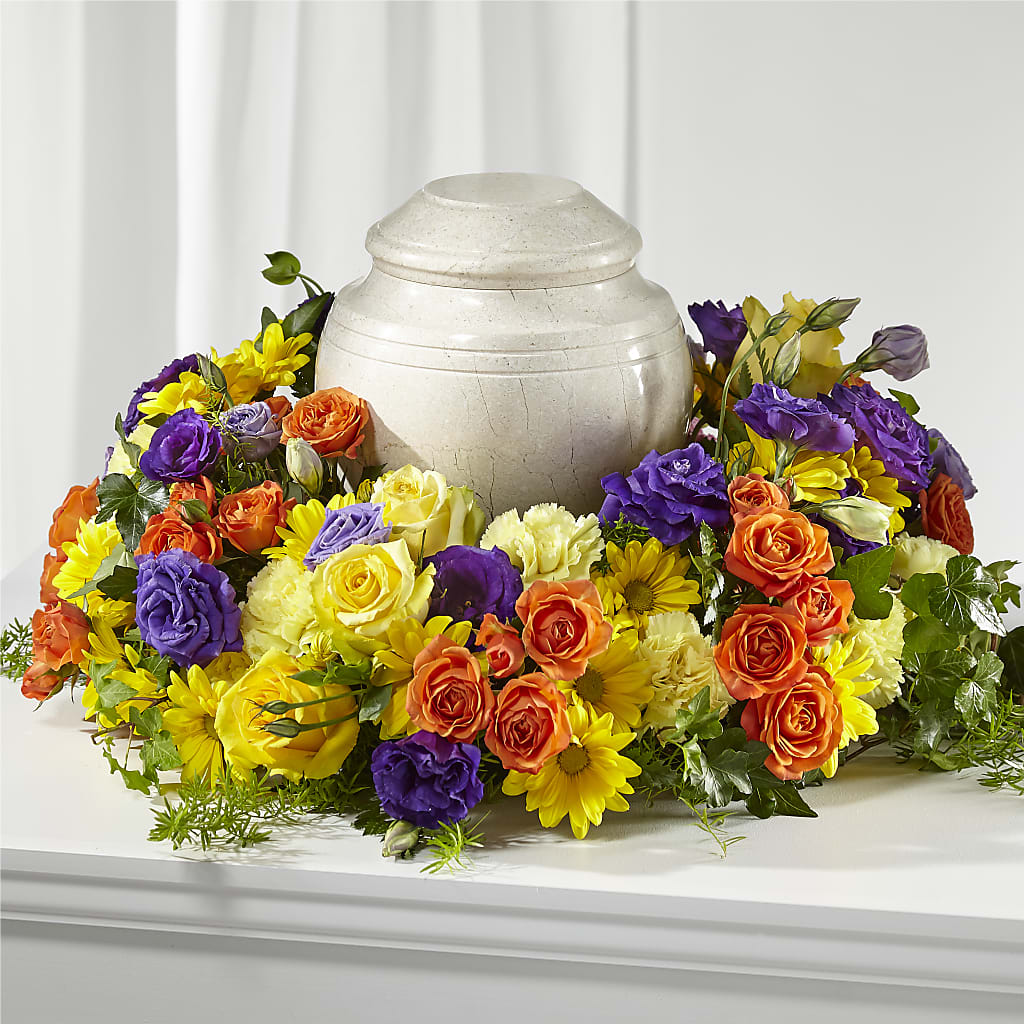 Blossoms of Remembrance Cremation Adornment – EUGENE'S FLOWER HOME, Springfield OR