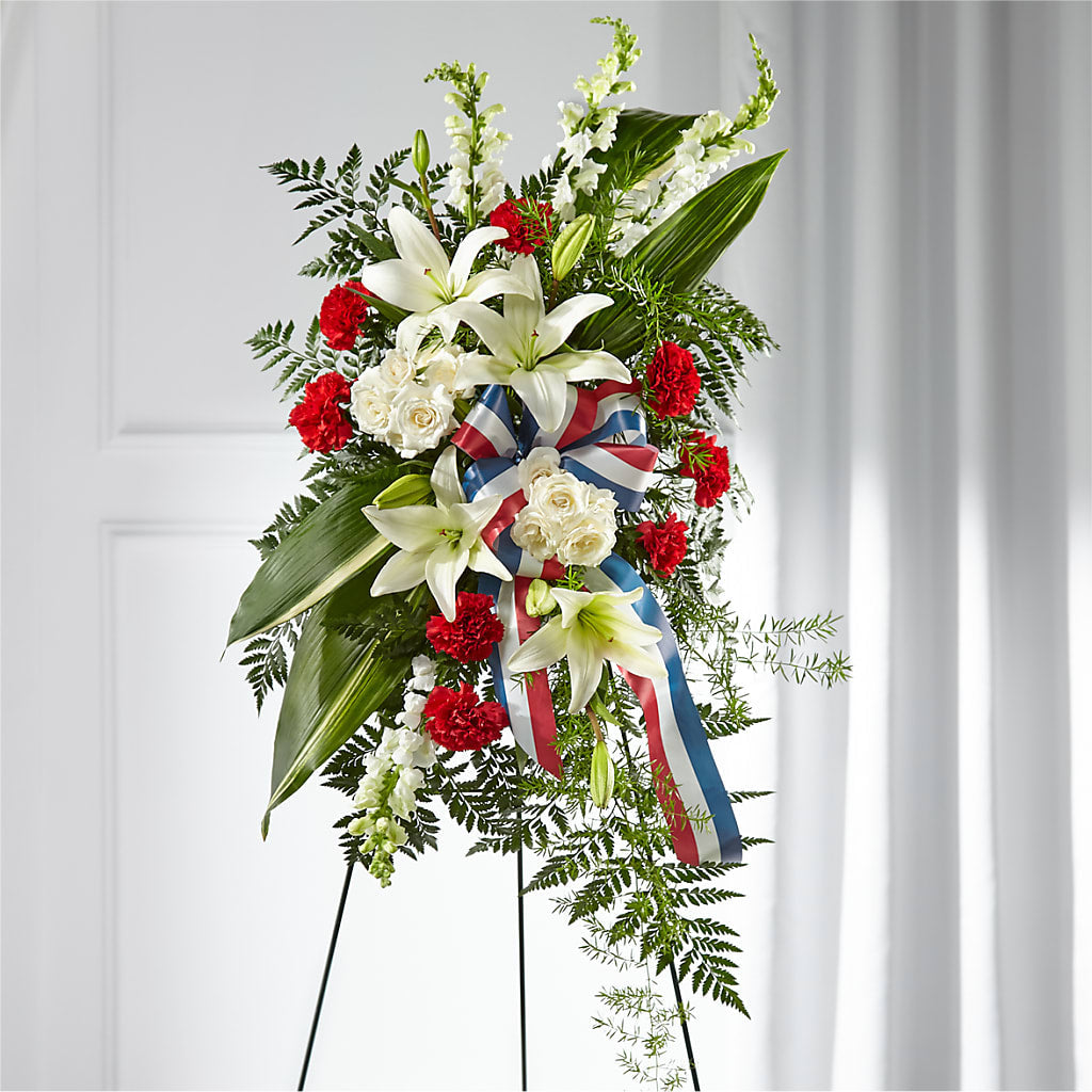 Stars of Life Standing Spray – EUGENE'S FLOWER HOME, Springfield OR