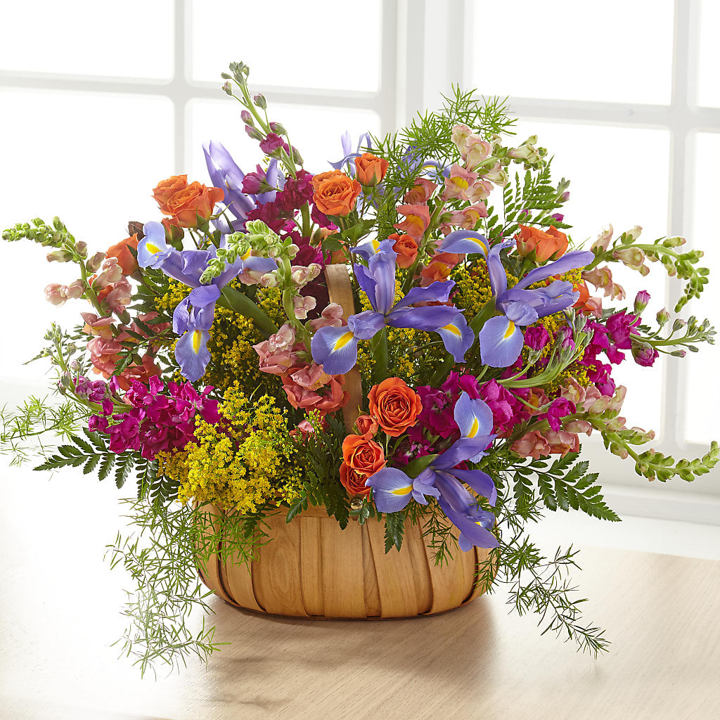 Garden of Life Basket – EUGENE'S FLOWER HOME, Springfield OR