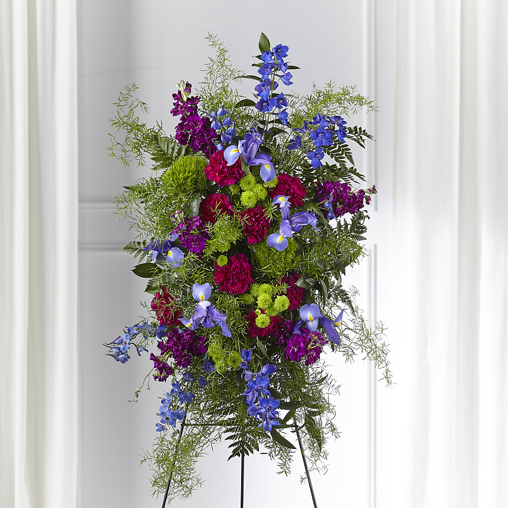 Heavenly Skies Standing Spray – EUGENE'S FLOWER HOME, Springfield OR
