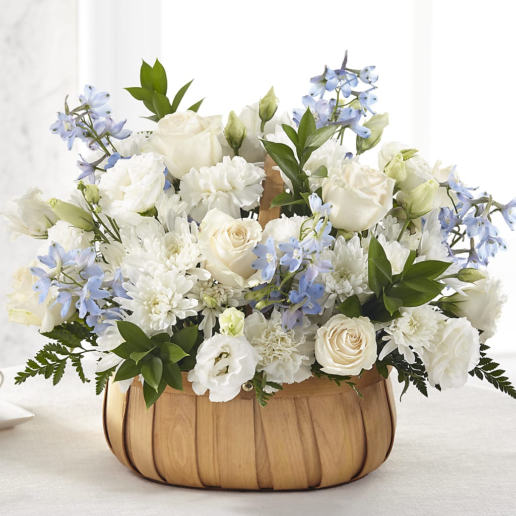 Sincerely Heartfelt Basket – EUGENE'S FLOWER HOME, Springfield OR