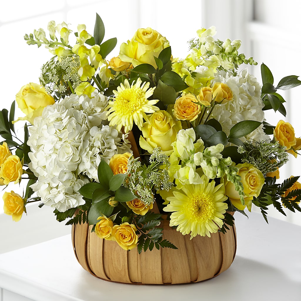 Rustic Remembrance Basket – EUGENE'S FLOWER HOME, Springfield OR