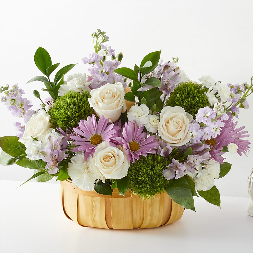 Peace & Love Basket – EUGENE'S FLOWER HOME, Springfield OR