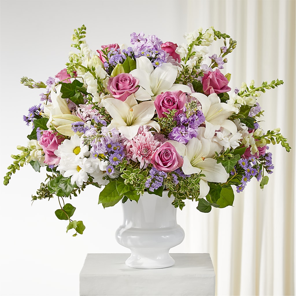 Remarkable Life Urn Arrangement – EUGENE'S FLOWER HOME, Springfield OR