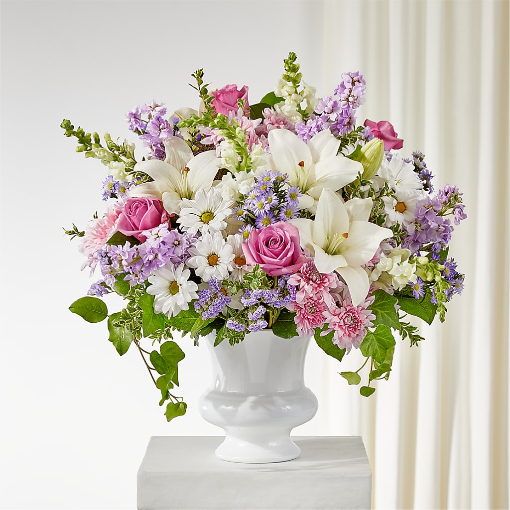 Remarkable Life Urn Arrangement – EUGENE'S FLOWER HOME, Springfield OR