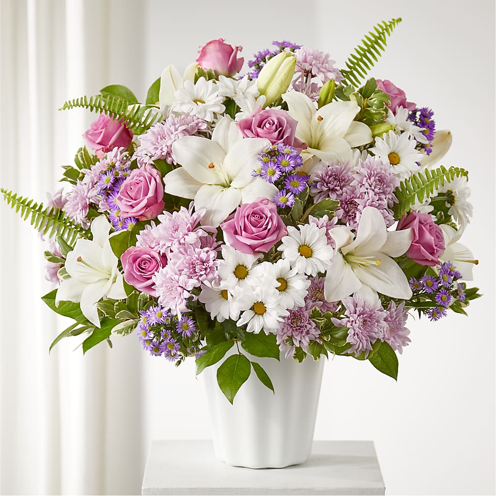 Warmest Thoughts Tabletop Basket – EUGENE'S FLOWER HOME, Springfield OR