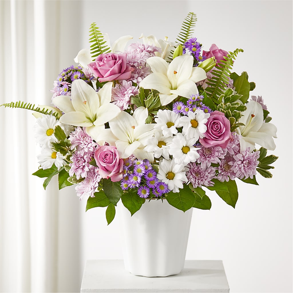 Warmest Thoughts Tabletop Basket – EUGENE'S FLOWER HOME, Springfield OR