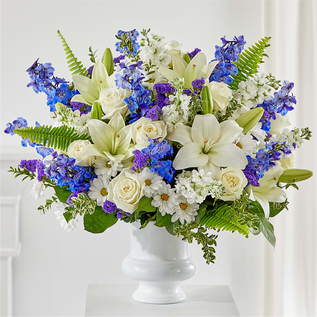 Expressions of Hope Urn Arrangement – EUGENE'S FLOWER HOME, Springfield OR
