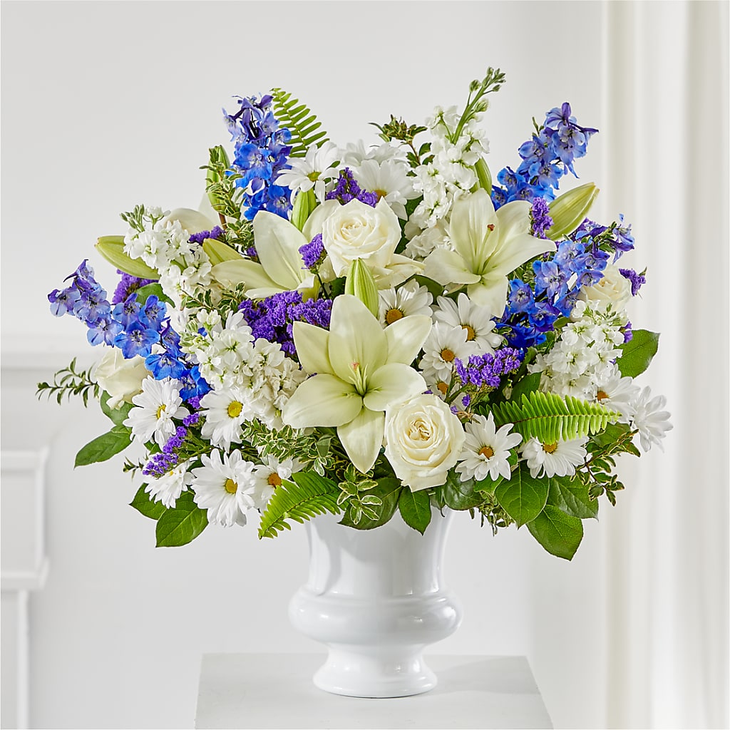 Expressions of Hope Urn Arrangement – EUGENE'S FLOWER HOME, Springfield OR