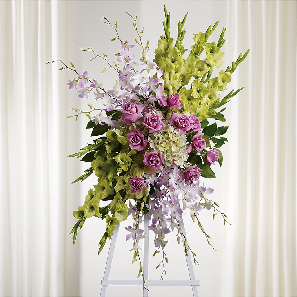 Lasting Legacy Standing Spray – EUGENE'S FLOWER HOME, Springfield OR