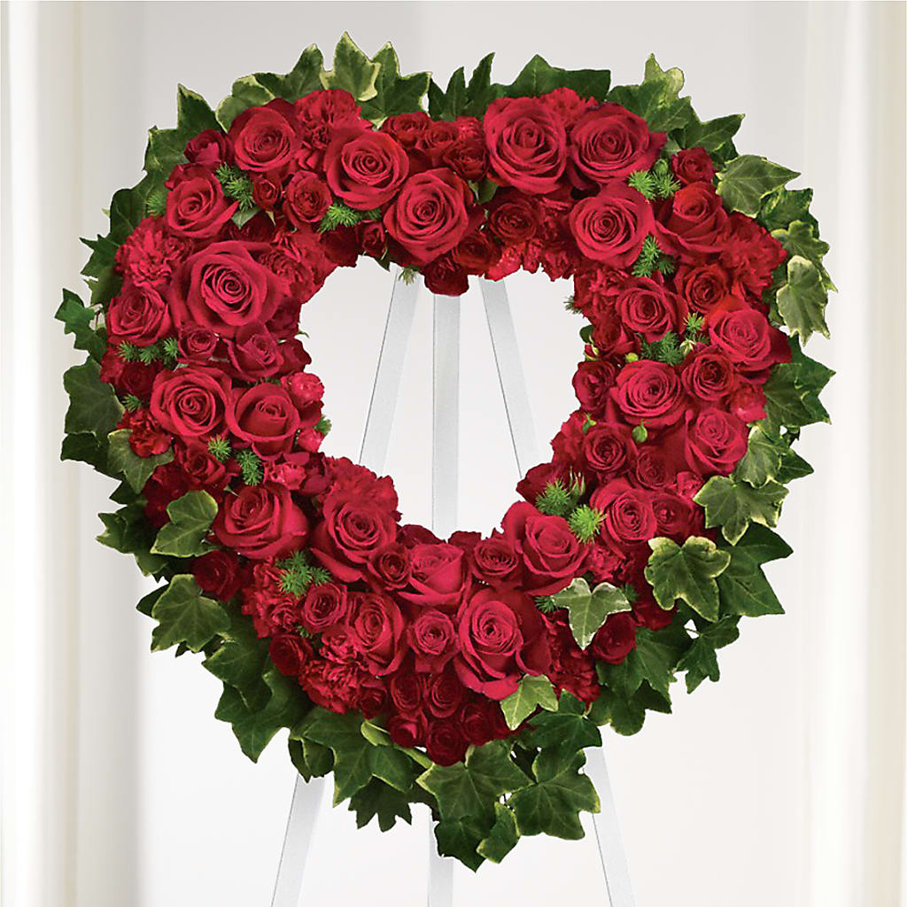 Wholehearted Standing Spray – EUGENE'S FLOWER HOME, Springfield OR