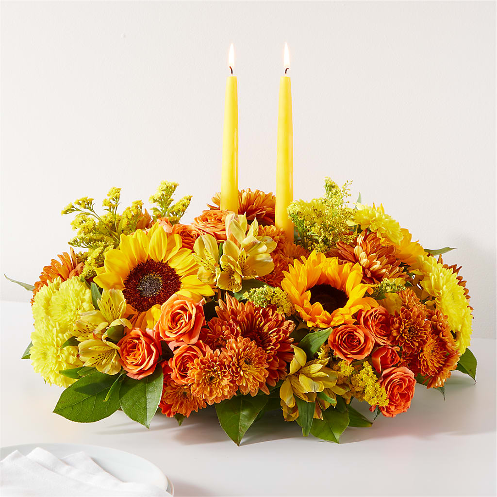 Autumn Harmony Centerpiece – EUGENE'S FLOWER HOME, Springfield OR