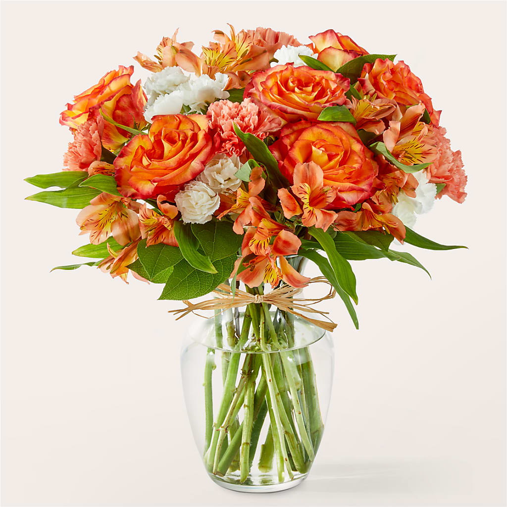 Apricot Glow Bouquet – EUGENE'S FLOWER HOME, Springfield OR