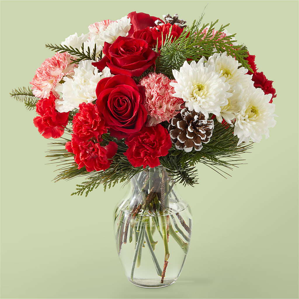 Candy Cane Lane Bouquet – EUGENE'S FLOWER HOME, Springfield OR