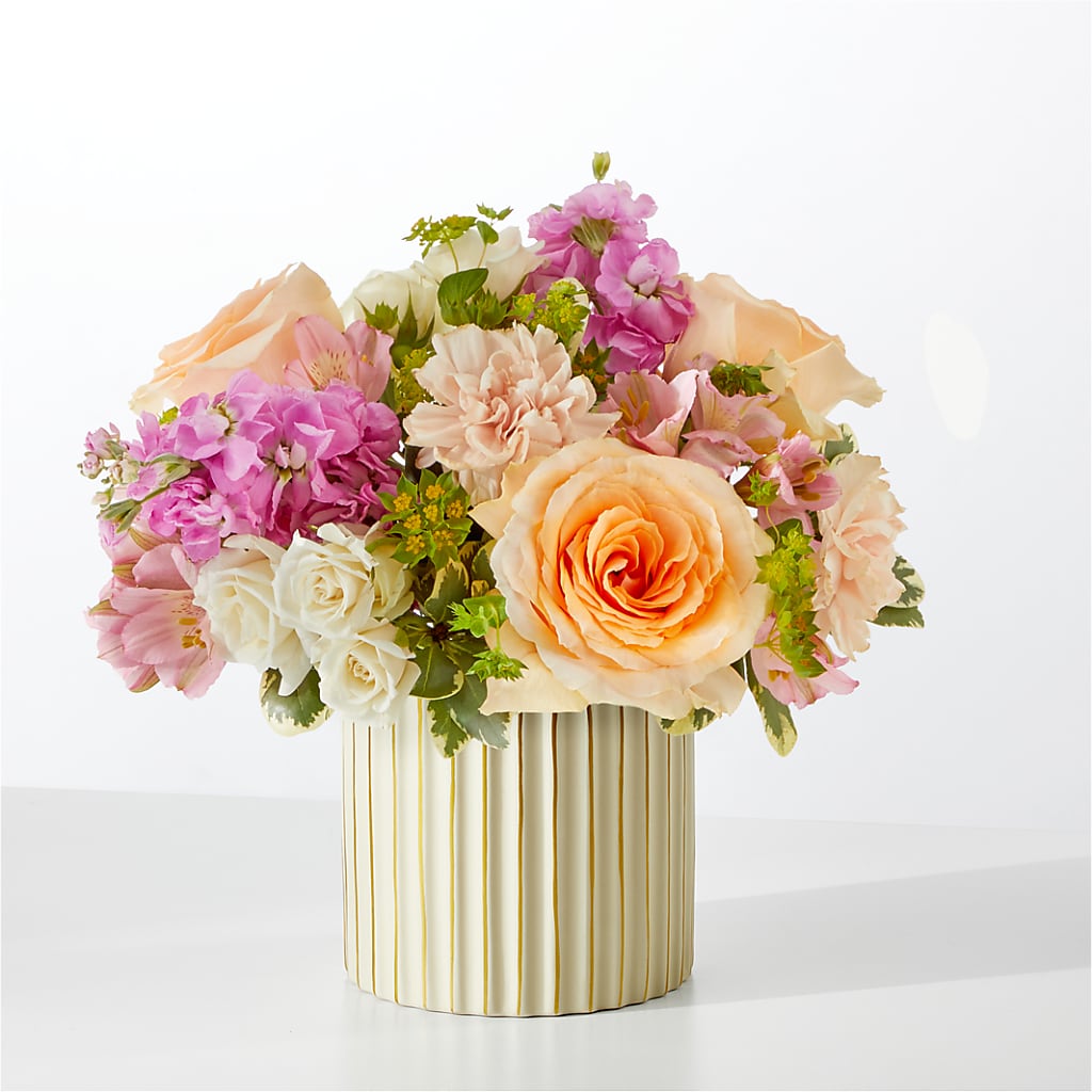 Paradise Bouquet with Ivory Vase – EUGENE'S FLOWER HOME, Springfield OR