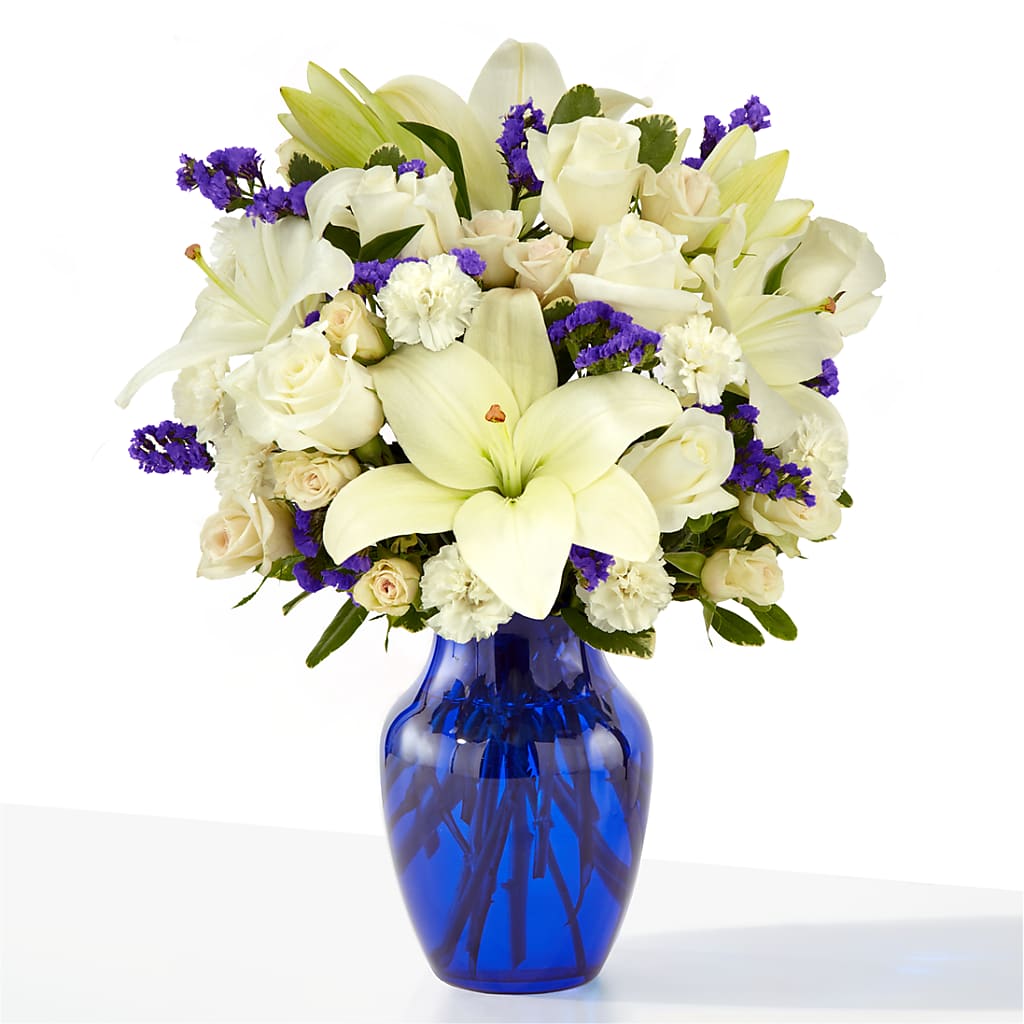 Sapphire Rush Bouquet – EUGENE'S FLOWER HOME, Springfield OR