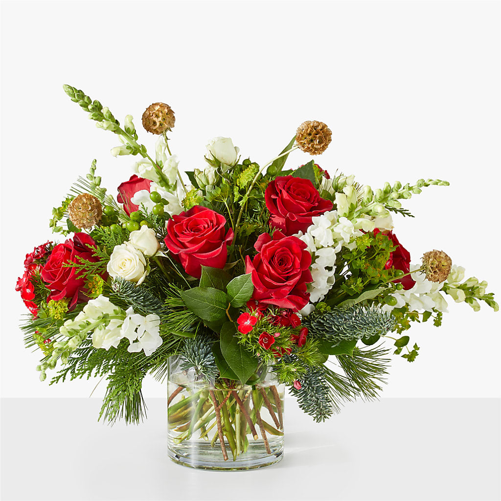 Deck the Halls Bouquet – EUGENE'S FLOWER HOME, Springfield OR