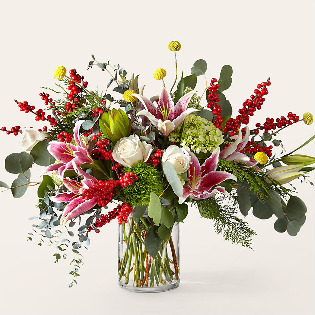 Berry & Bright Bouquet – EUGENE'S FLOWER HOME, Springfield OR