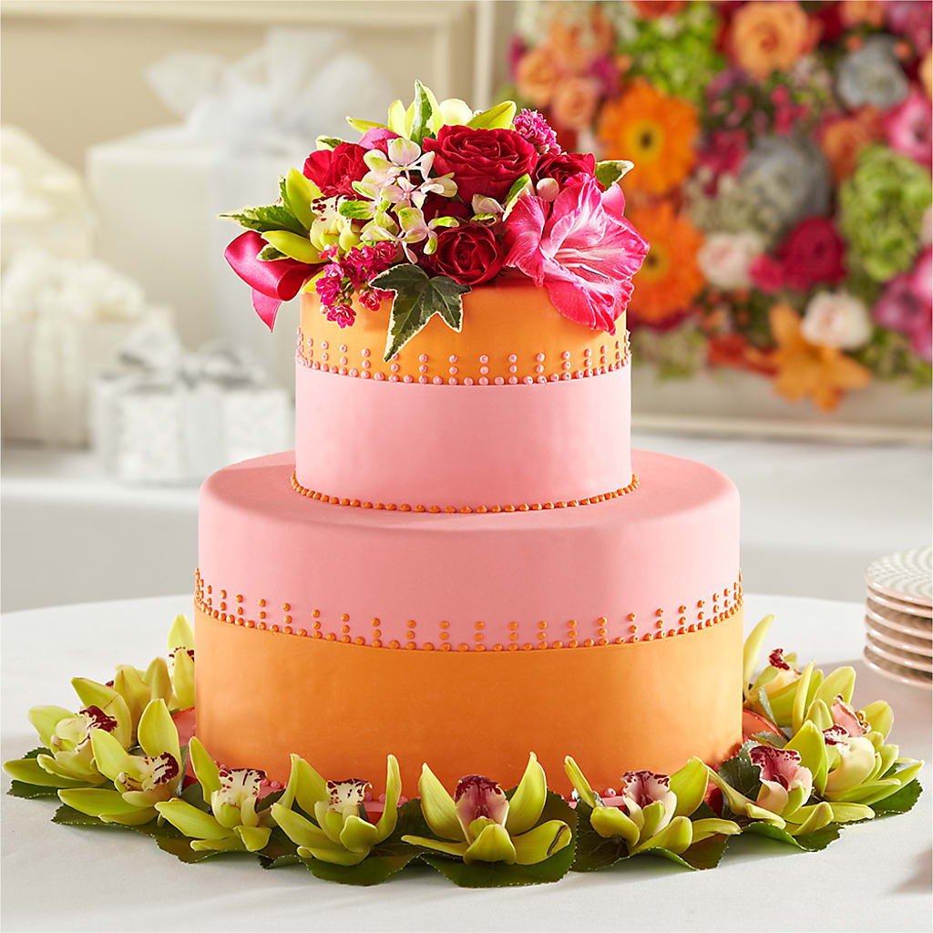Sweet Citrus Cake Decor – EUGENE'S FLOWER HOME, Springfield OR