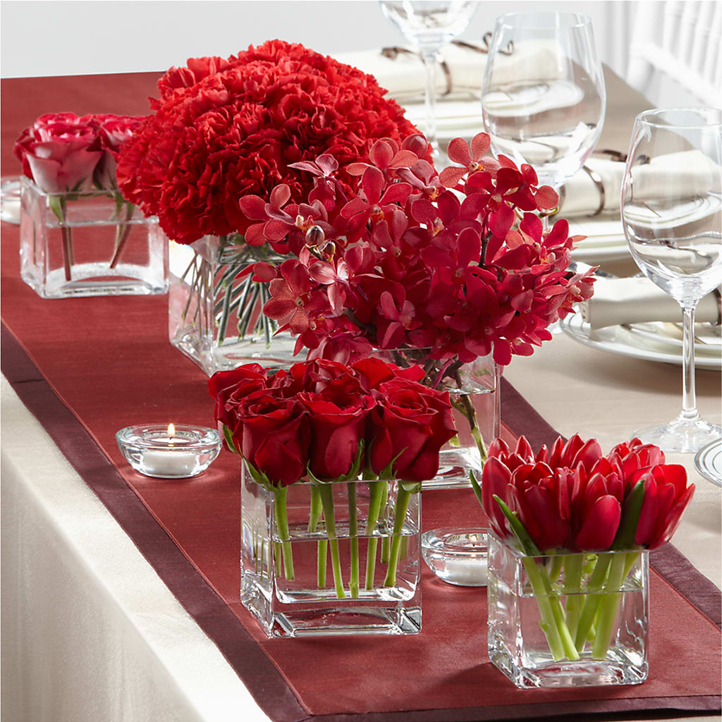 Modern Grace Centerpiece – EUGENE'S FLOWER HOME, Springfield OR