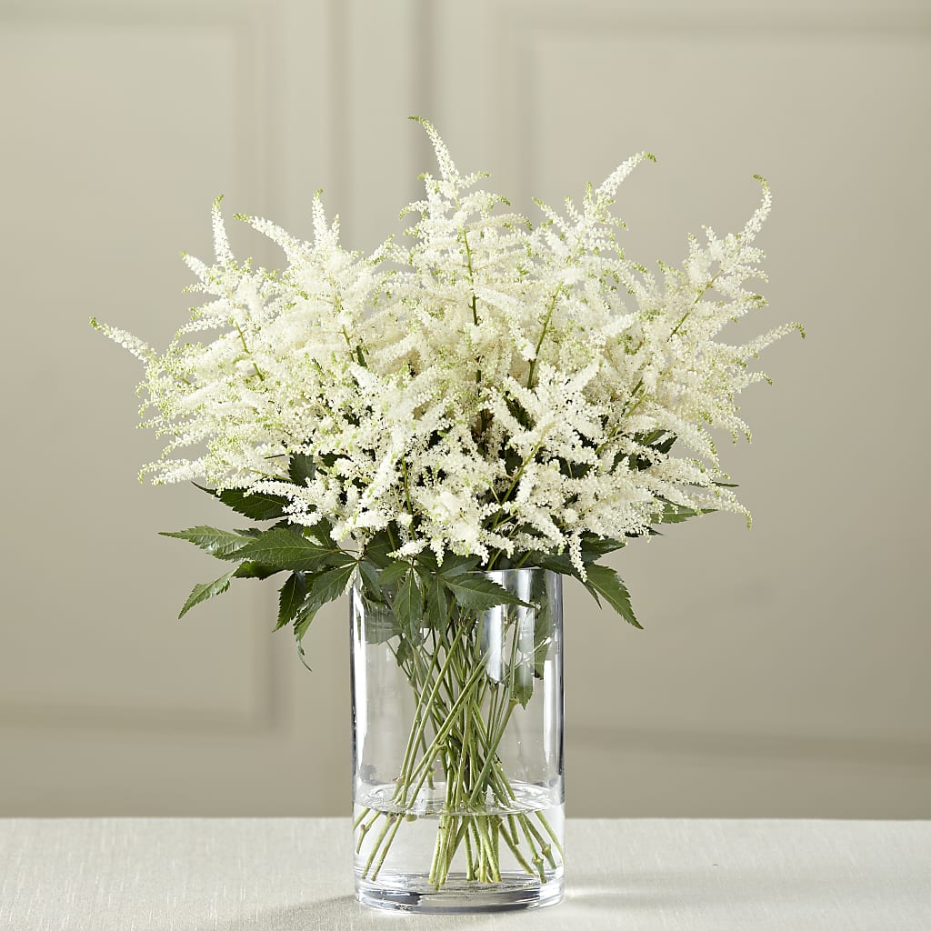 White Astilbe Bouquet – EUGENE'S FLOWER HOME, Springfield OR