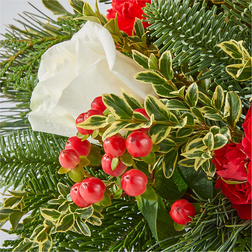 December Dreams Centerpiece – EUGENE'S FLOWER HOME, Springfield OR