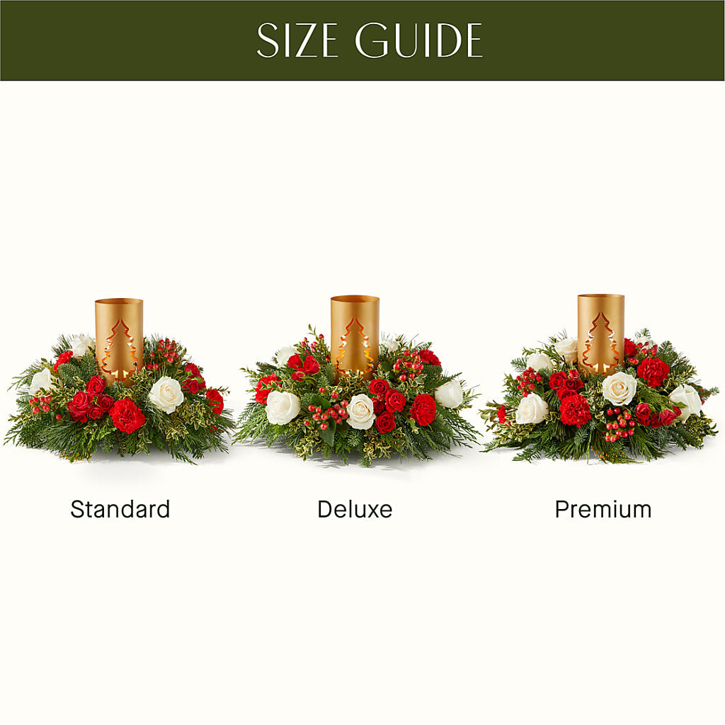 December Dreams Centerpiece – EUGENE'S FLOWER HOME, Springfield OR