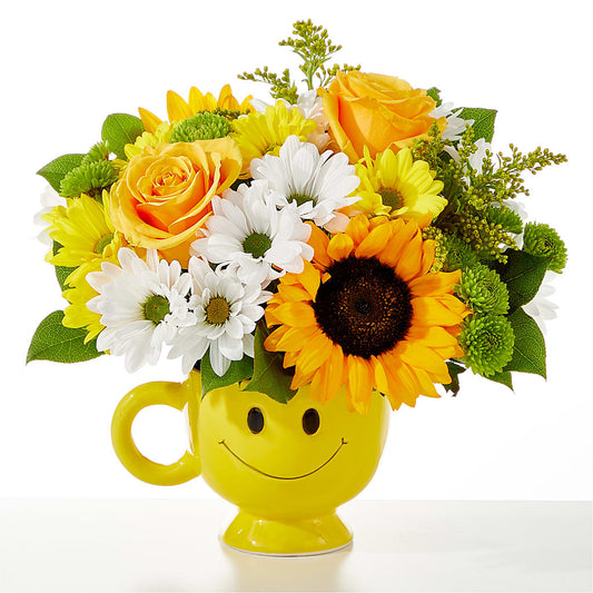 Be Happy Bouquet – EUGENE'S FLOWER HOME, Springfield OR