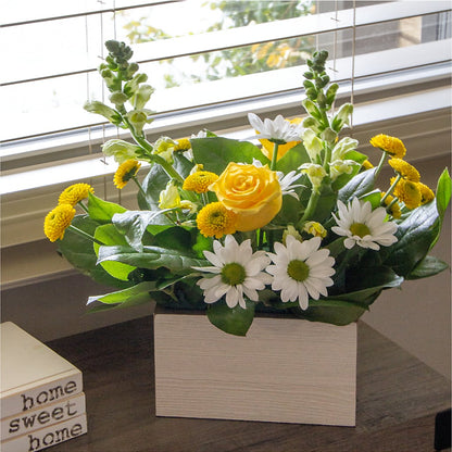 Sun Salutation Box Bouquet – EUGENE'S FLOWER HOME, Springfield OR