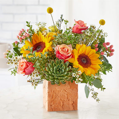 Sunflower Season Bouquet – EUGENE'S FLOWER HOME, Springfield OR